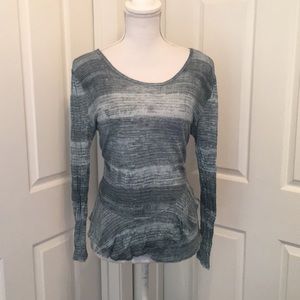 Like new Lucky Brand Ruffle Top